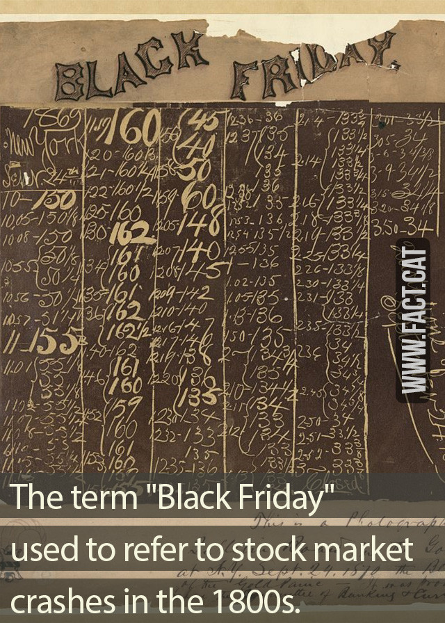 What Was The Meaning Of Black Friday